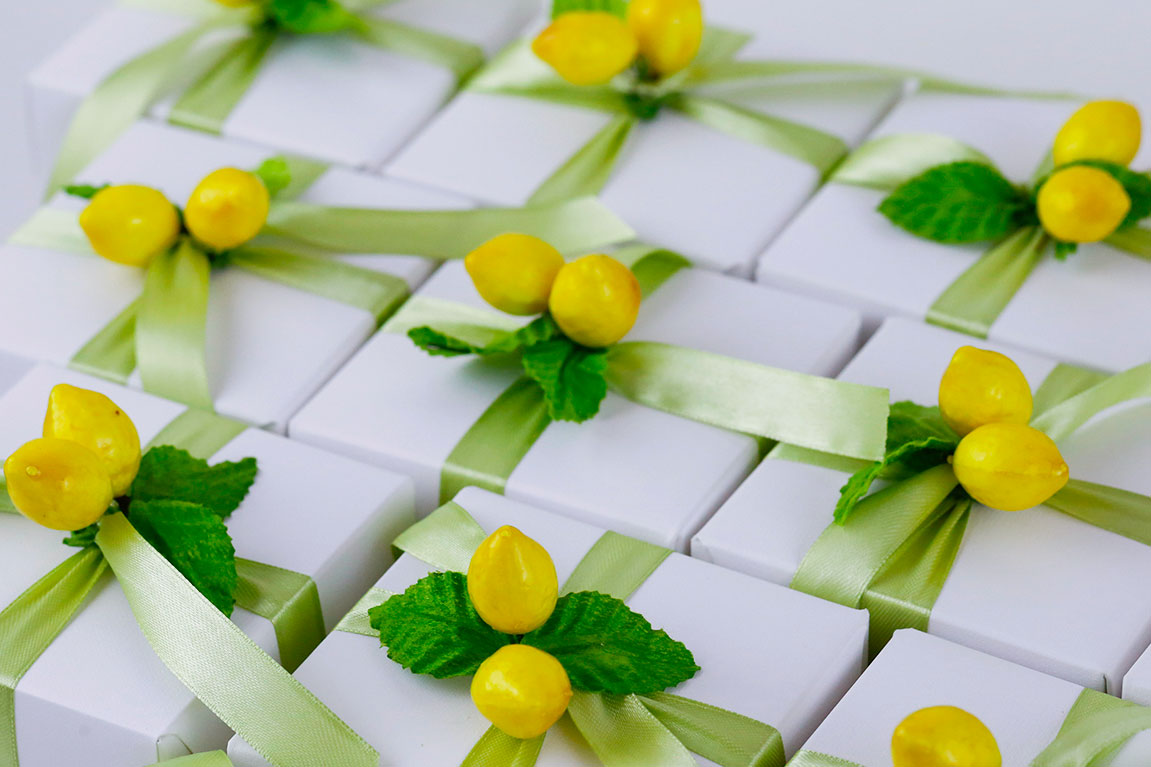 limoni decorazioni bomboniere