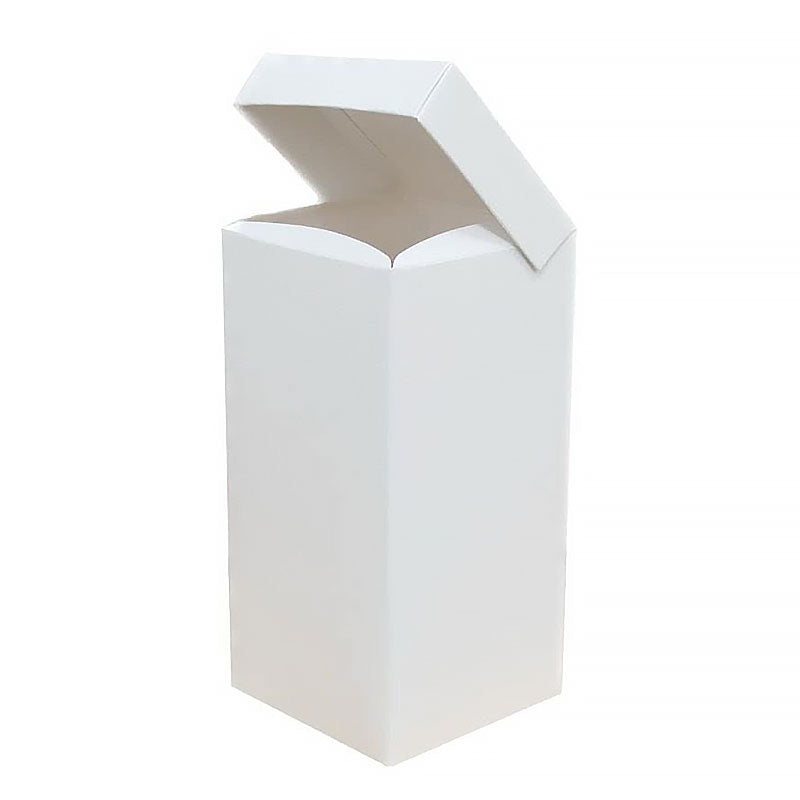 10 scatole bianche 9x9x15 cm