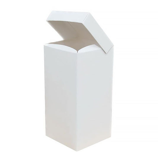 10 scatole bianche 8x8x13 cm