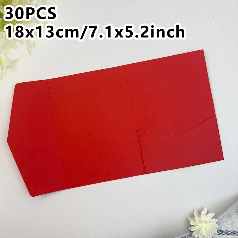 30 Buste invito 18x13 cm