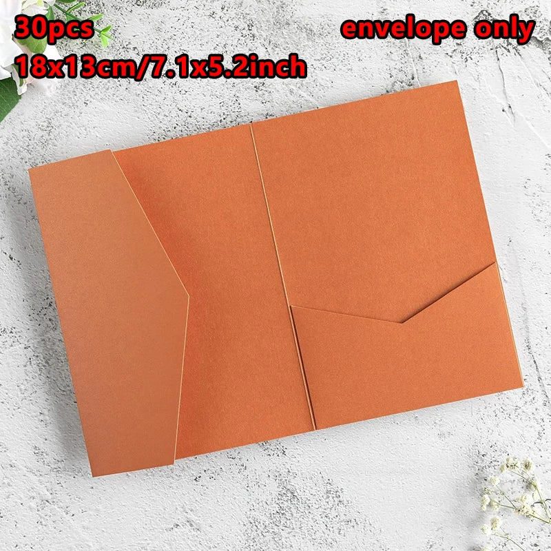 30 Buste invito 18x13 cm