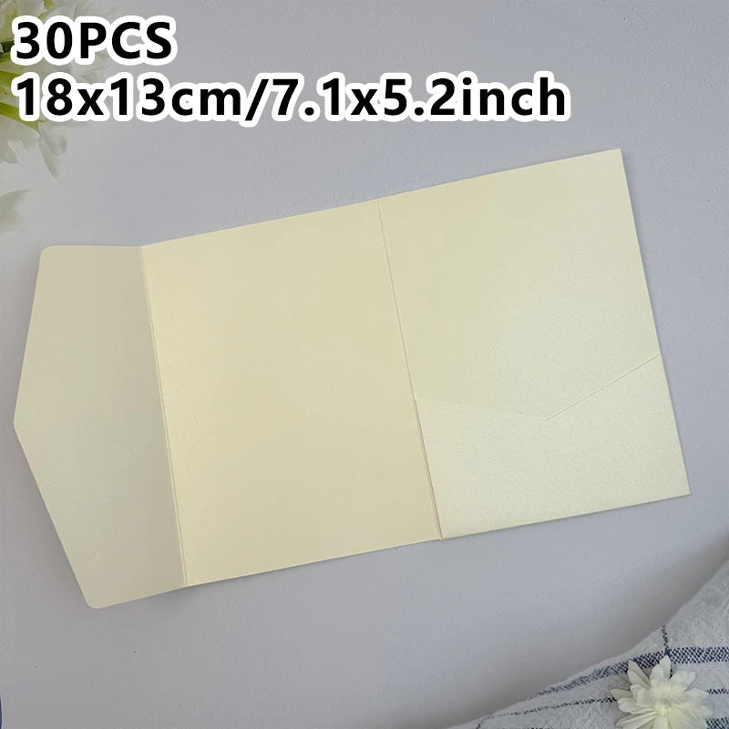 30 Buste invito 18x13 cm