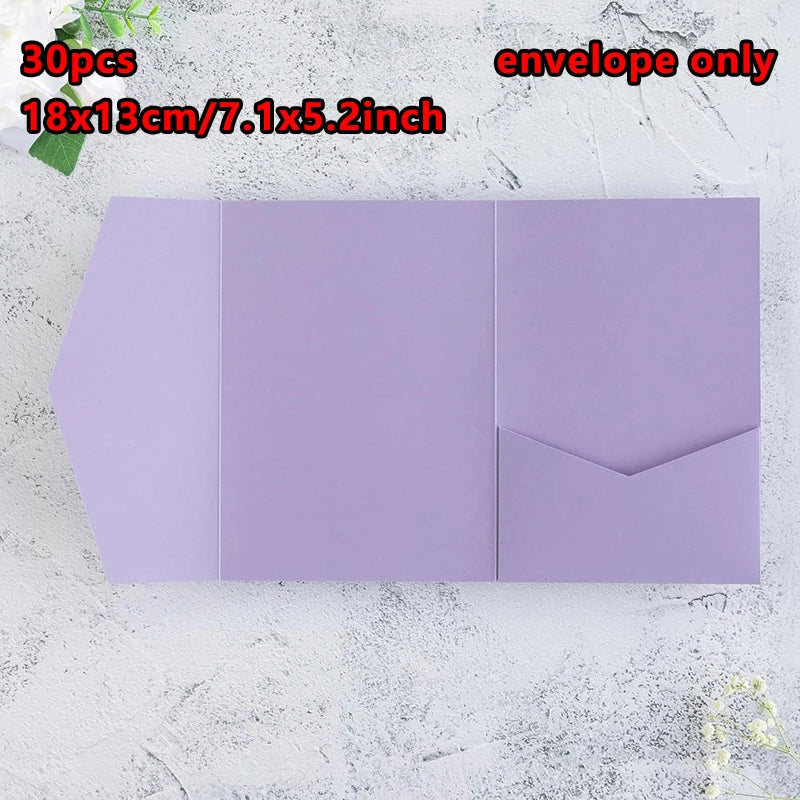 30 Buste invito 18x13 cm