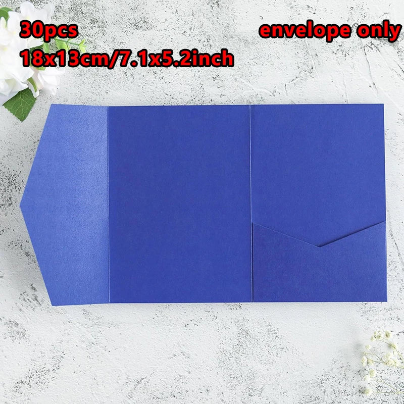 30 Buste invito 18x13 cm