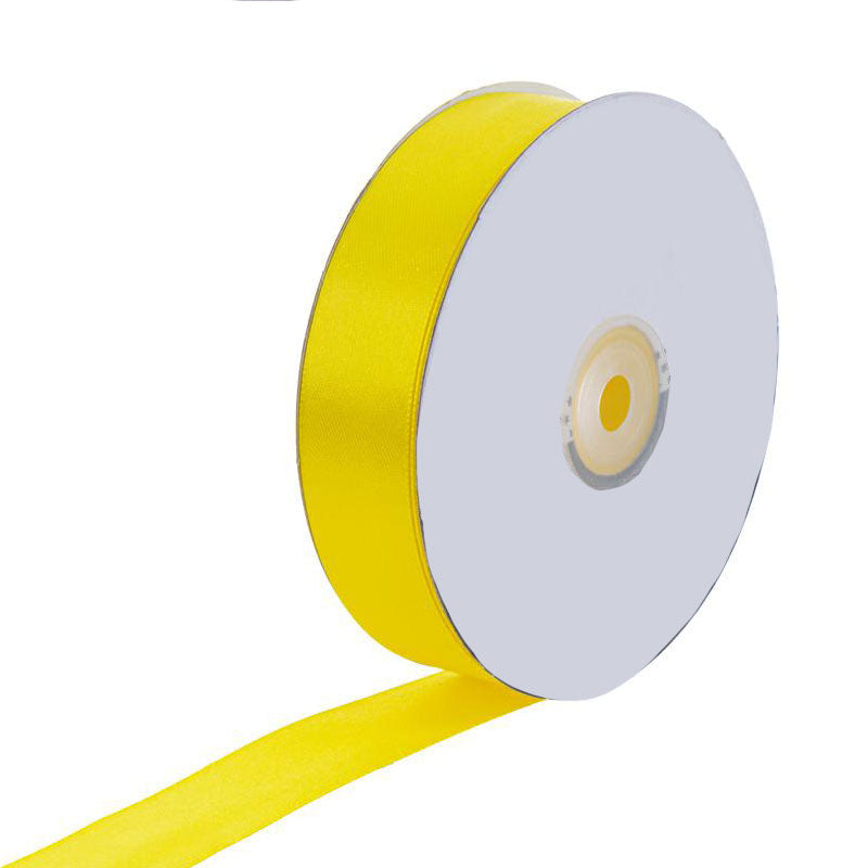 Nastro doppio raso giallo