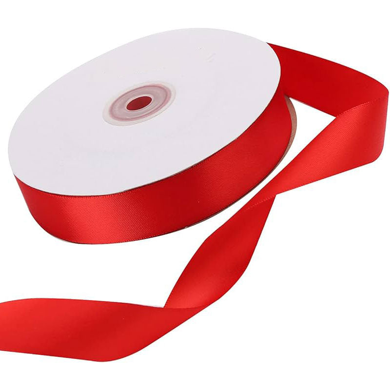 Nastro doppio raso rosso